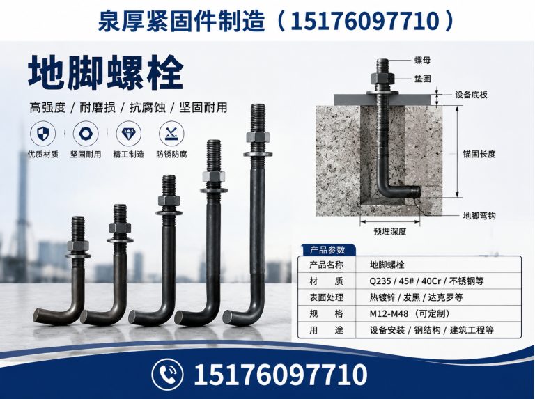 邯郸冀南新区地脚螺栓展示图
